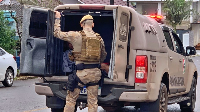 Homem é preso pela Polícia Militar por tentativa de homicídio