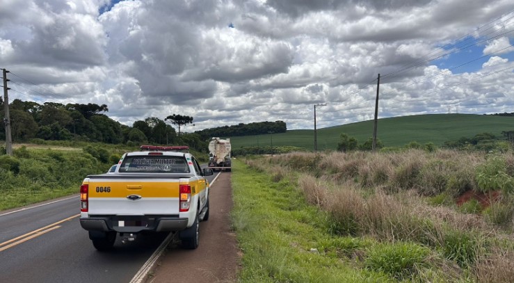 Homem é atropelado por caminhão na SC-480