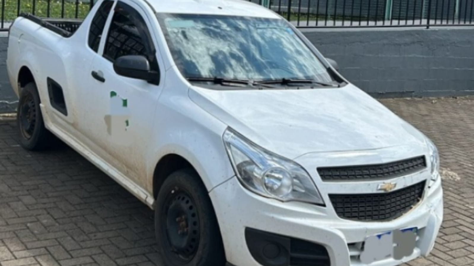 Picape da Prefeitura furtada é recuperada em Chapecó