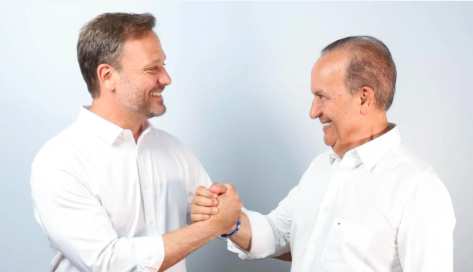 Jorginho Mello anuncia Adriano Silva como pré-candidato a vice-governador