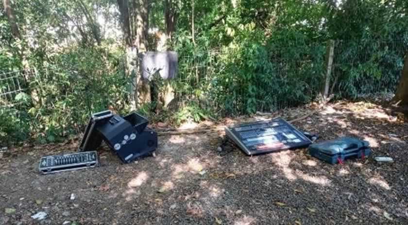 PM prende moradores de rua após furto de equipamentos na Cantina Italiana