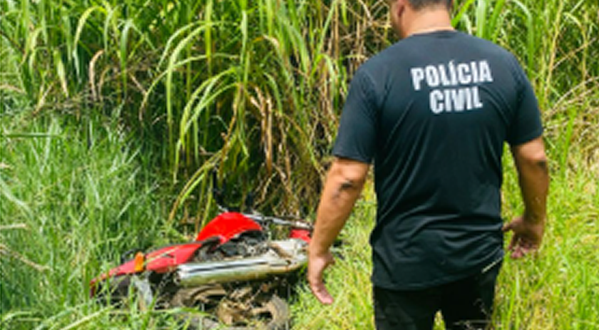 Moto é recuperada um dia após seu furto ser registrado