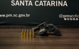 Homem é preso por porte ilegal de arma de fogo