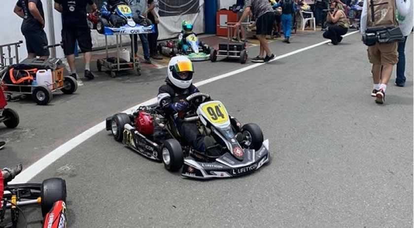 Piloto de Kart de São Miguel do Oeste  está entre os 35 melhores do Brasil