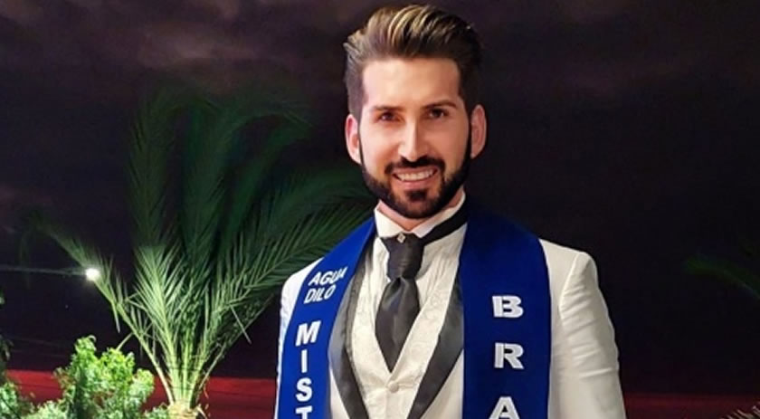 Modelo maravilhense vence concurso de beleza internacional