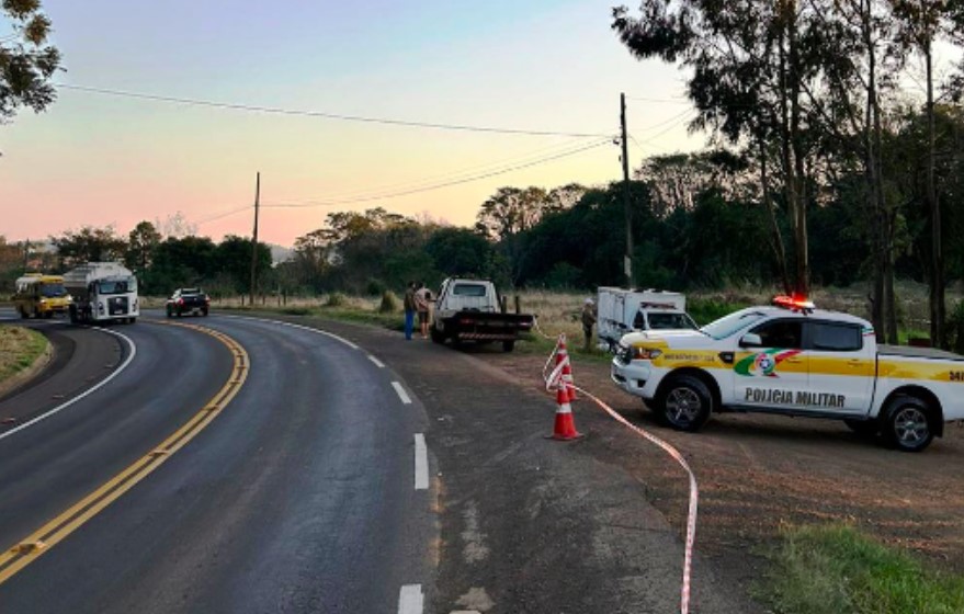 Jovem que conduzia motocicleta morre em acidente na SC-157