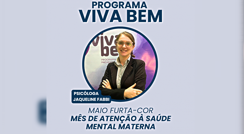 Maio Furta-cor: mês de atenção à saúde mental materna