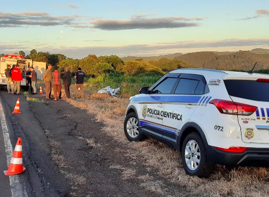 Motorista é preso após atropelar e matar caminhoneiro em Irani