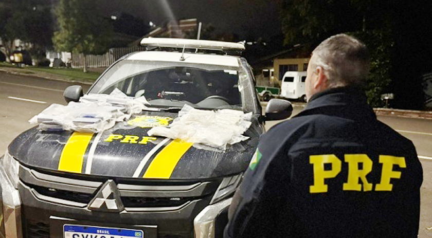 Homem é preso com 15 kg de drogas escondidas em tanque de carro na BR-163
