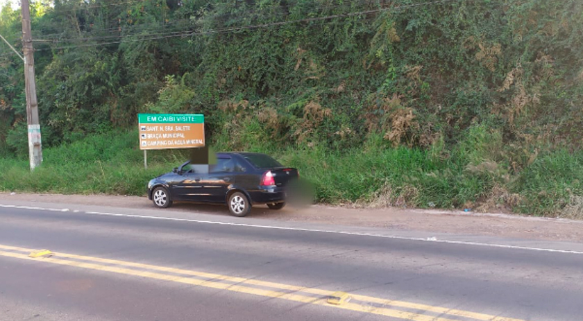 Idoso é preso após ser flagrado dirigindo embriagado na SC-163