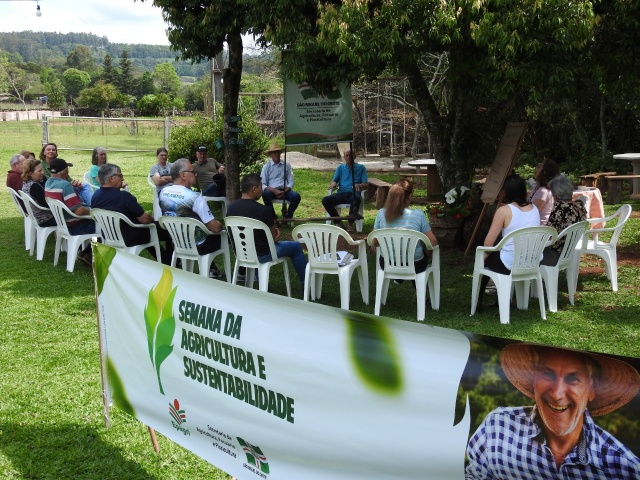 Capacitação sobre turismo rural abre a 1ª Semana da Agricultura e Sustentabilidade