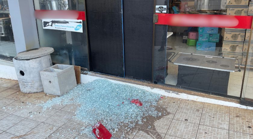 Comércio no centro é arrombado; 19 estabelecimentos já foram alvo de furtos