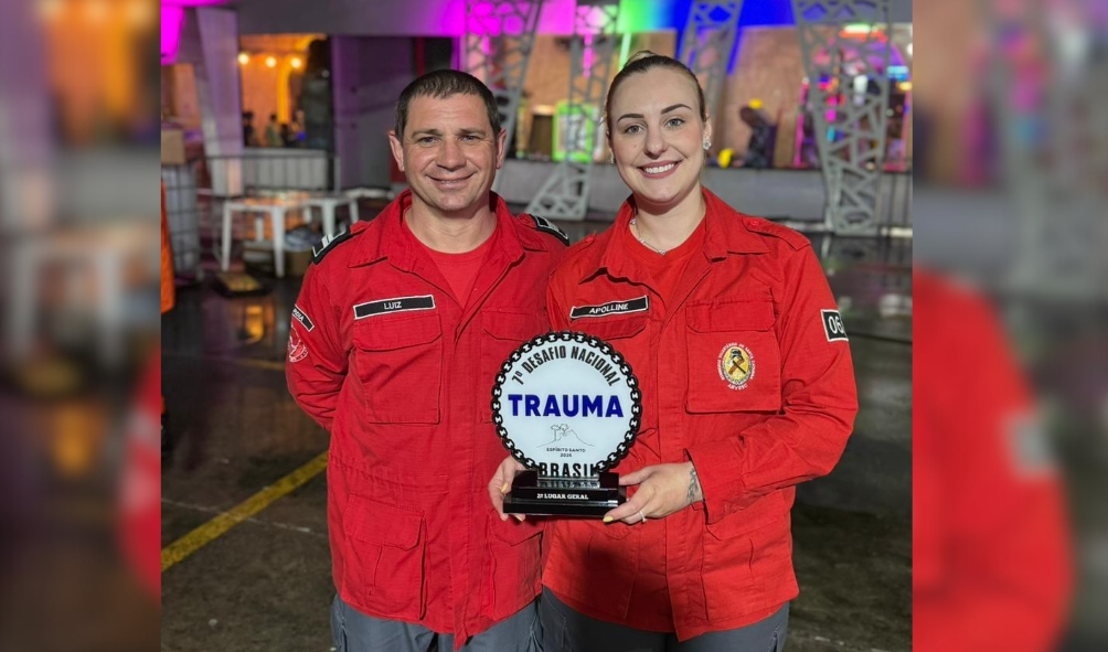 Bombeiros voluntários de Concórdia conquistam 2º lugar no Desafio Nacional de Trauma