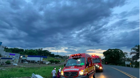 Acidente na BR-158 deixa motorista com escoriações