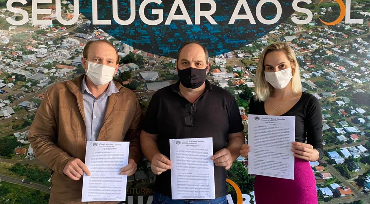 Municipalidade firma Termo de Fomento com a Câmara de Dirigentes Lojistas de Guaraciaba