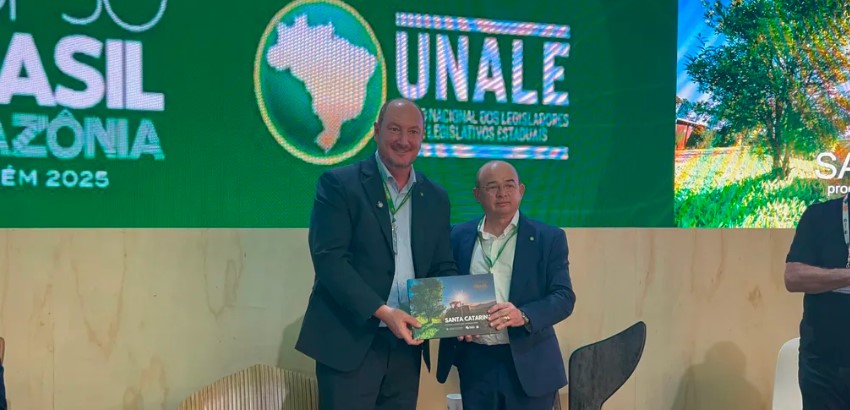 De Nadal leva modelo sustentável de SC à COP30 e defende compensações a produtores