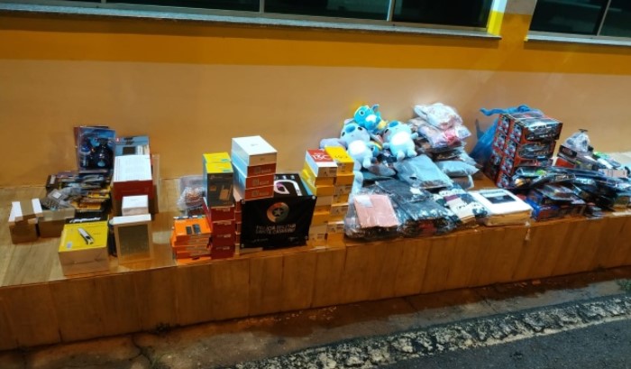 PMRv apreende contrabando avaliado em R$ 30 mil no Oeste de SC