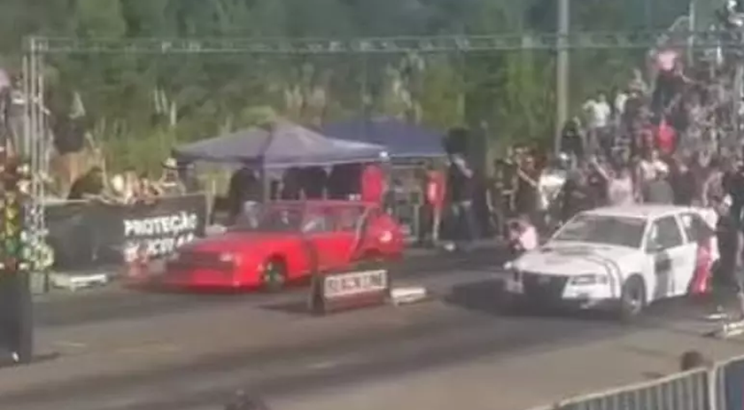 Piloto morre após bater em poste durante prova de arrancada no RS