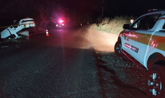 Homem morre em grave acidente na SC-496