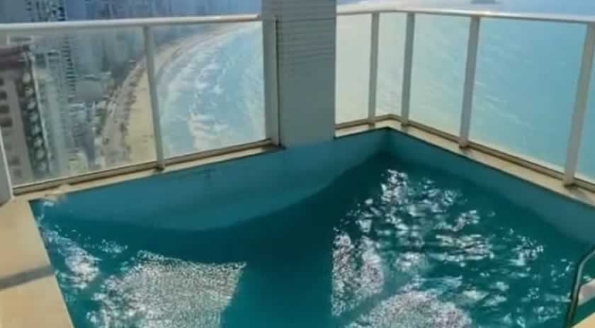 Prédio balança com vento e causa "ondas" em triplex de R$ 17 milhões
