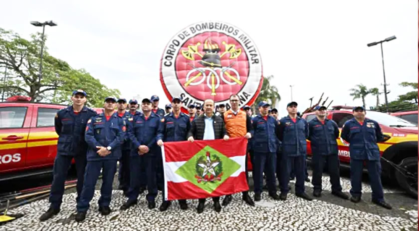 Santa Catarina envia bombeiros para apoiar combate aos incêndios no MS
