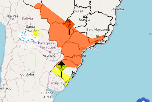 Inmet emite alerta de perigo devido à baixa umidade do ar; veja regiões afetadas em SC
