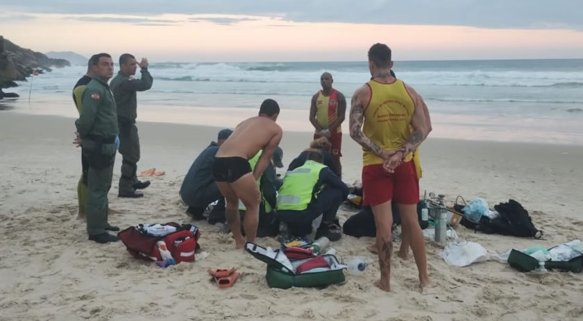 Turista argentino morre afogado no Litoral de SC