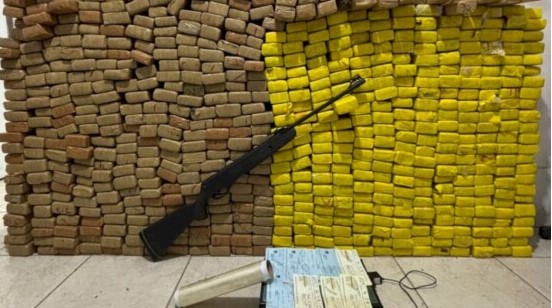 Operação conjunta apreende quase 400 kg de maconha em SC