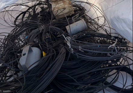 Ação recolhe cerca de 60 kg de material durante Campanha Limpa Fio