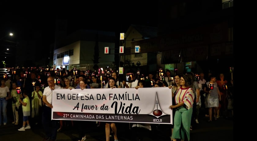 A 28º Caminhada das Lanternas acontecerá no dia 1º de dezembro