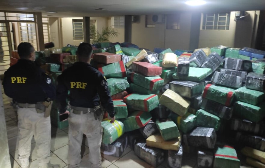 PRF apreende mais de 14 toneladas de maconha