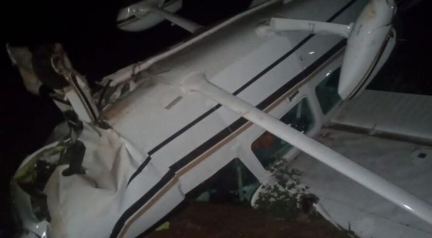 Como estão as vítimas do avião que viria para São Miguel do Oeste, mas fez pouso forçado no mato em Chapecó
