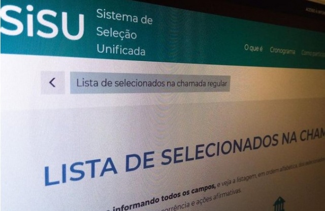 Inscrições para o Sisu terminam nesta quinta-feira; saiba como se cadastrar