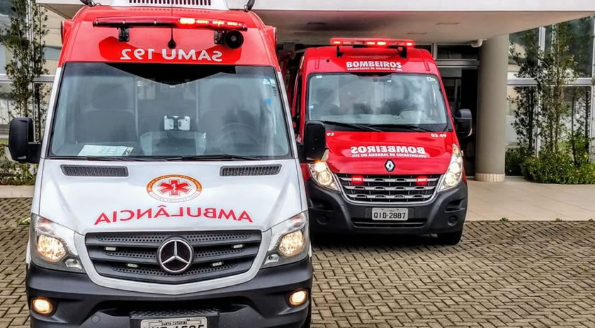 Idosa é reanimada por Bombeiros e SAMU após parada cardiorrespiratória