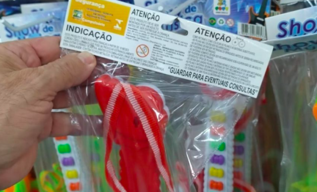 Às vésperas do Natal, governo de SC faz força-tarefa para recolher brinquedos ilegais