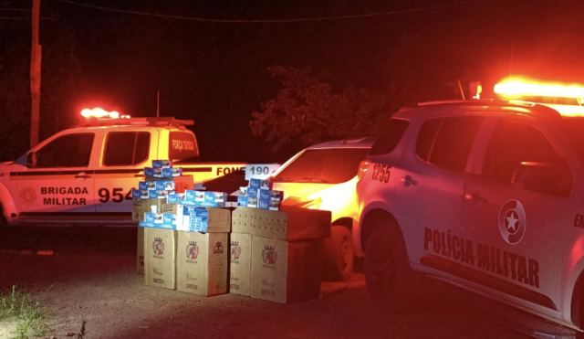 Ação Integrada prende homem com 11 mil carteiras de cigarro contrabandeado