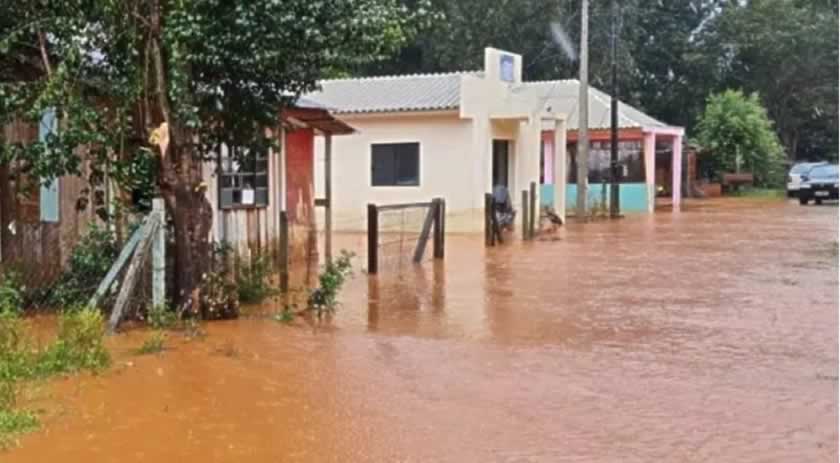Município de SC tem R$ 200 mil em prejuízo após chuva