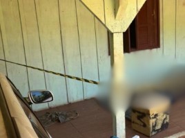 Homem é executado com três tiros no interior