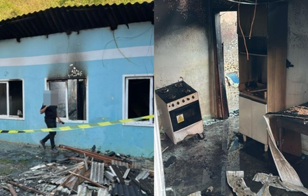 Homem ateia fogo na casa do irmão após ser proibido de usar drogas dentro da residência