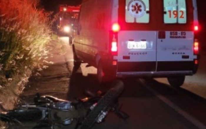 Homem fica ferido após acidente na BR-282