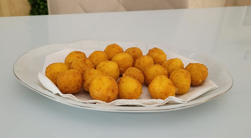 Dete ensina a preparar bolinha de queijo crocante