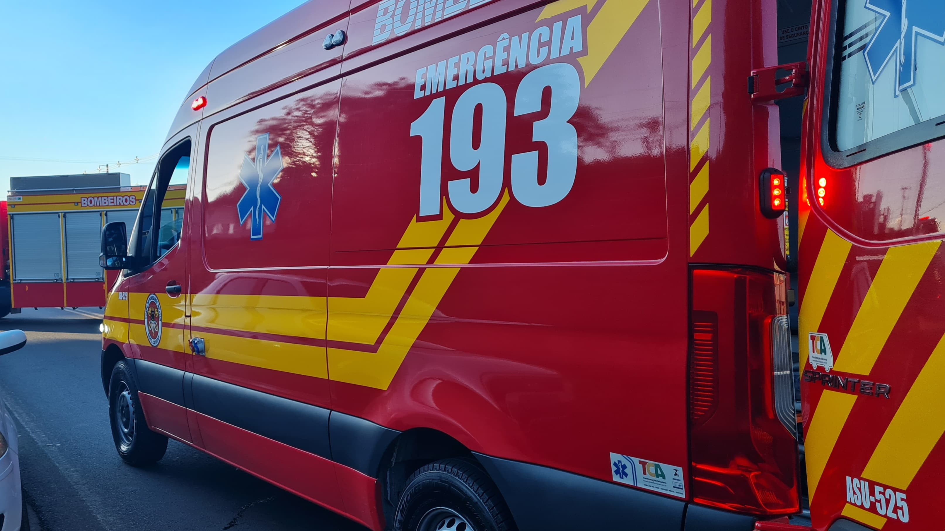 Veículo carregado de silagem cai em ribanceira e mulher fica ferida no interior