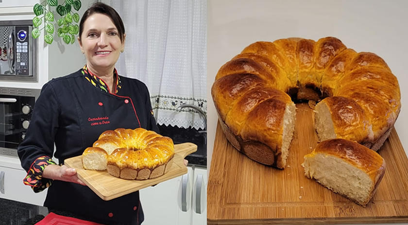 Dete ensina receita de pão caseiro de forma