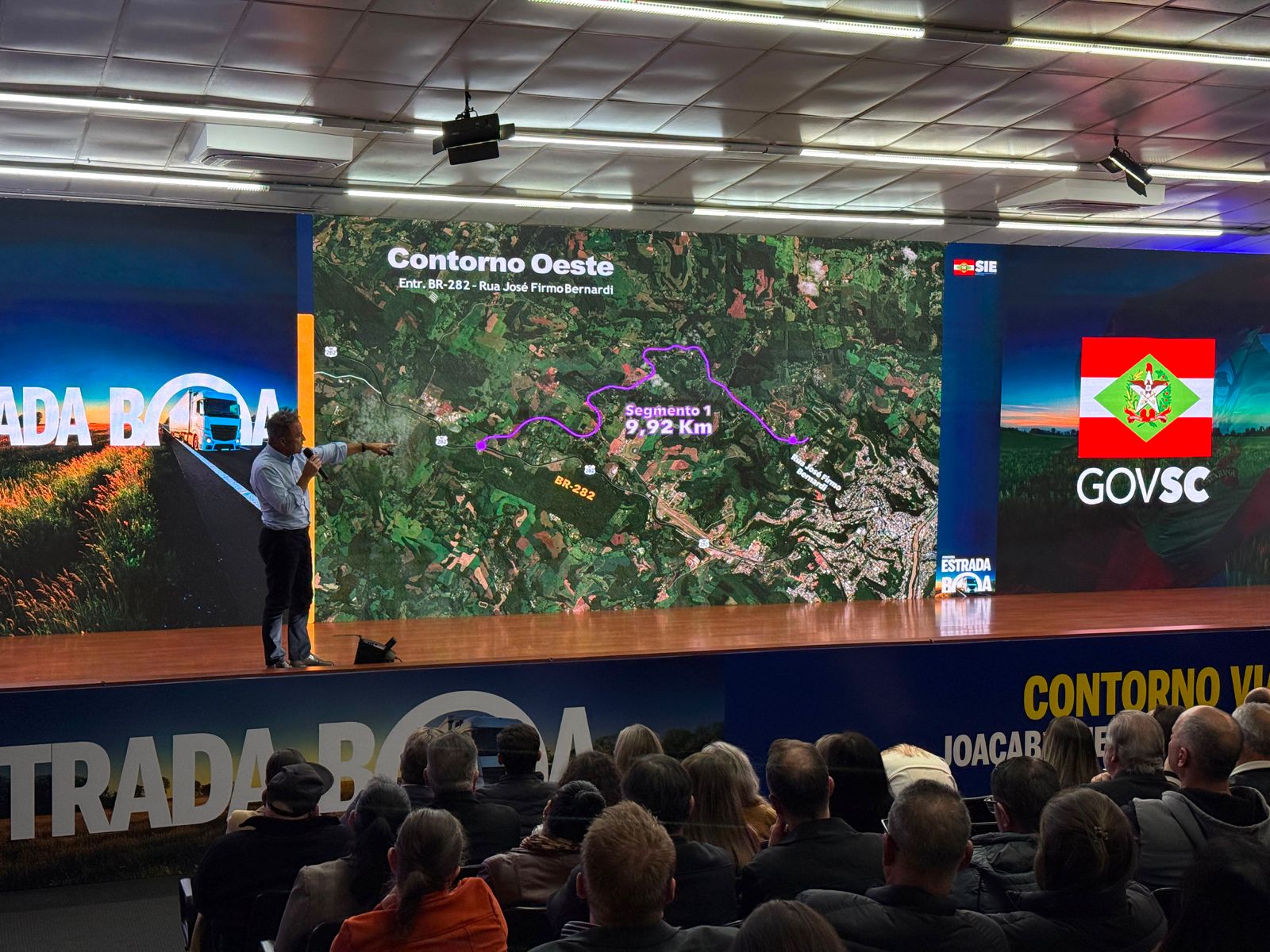 Edital para construção do Contorno Viário de Joaçaba, Herval d'Oeste e Luzerna é lançado