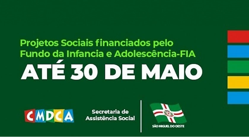 Assistência Social e CMDCA lançam edital para projetos sociais financiados pelo FIA