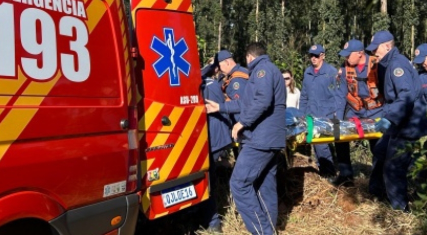 Idosa desaparecida é encontrada em área de mata em São Miguel do Oeste; Consciente e orienta