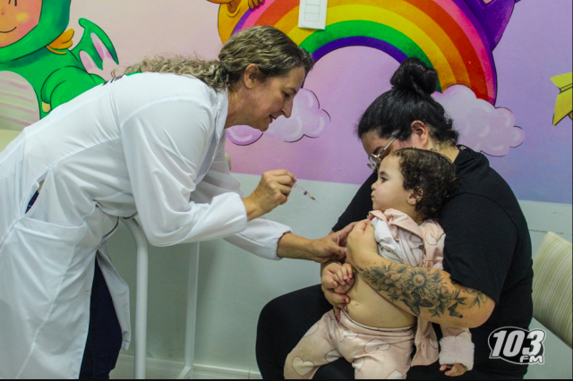 Mais de 37 mil crianças e adolescentes são imunizadas em SC durante Dia D