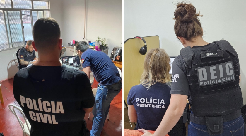 Polícia cumpre mandados em operação contra armazenamento de pornografia infanto-juvenil