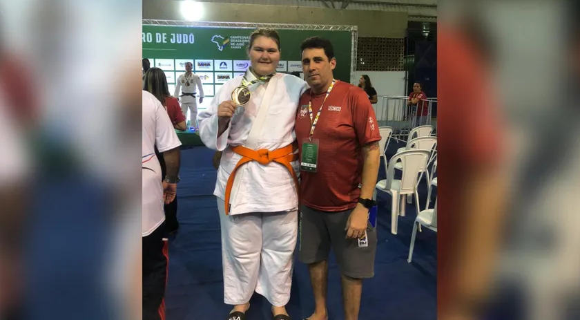 Judoca de São Miguel do Oeste conquista bronze no Campeonato Brasileiro Sub-18