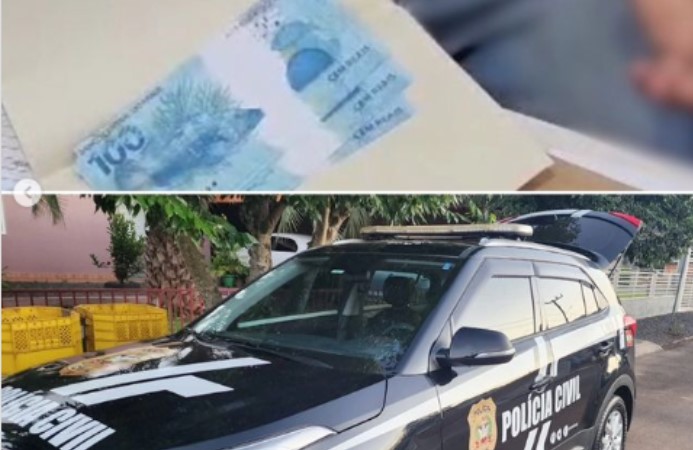 Homem é preso com cerca de mil reais em dinheiro falso